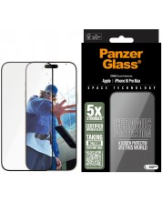 Стъклен протектор PanzerGlass - Ceramic UWF, iPhone 16 Pro Max -1