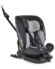 Стол за кола Cangaroo - Gravity, 360°, i-Size, с IsoFix , 40-150 cm, сив -1