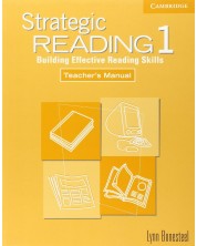 Strategic Reading 1 Teacher's Manual / Английски език - ниво 1: Книга за учителя. Учебна програма 2024/2025 (Клет)