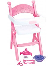 Столче за хранене за кукла Ocie - Baby Seat, розово