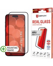 Стъклен протектор Displex - Real 3D, iPhone 15/15 Pro -1