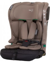 Столче за кола Chipolino - LuxX, IsoFix, i-Size, 76-150 cm, макадамия -1