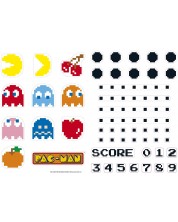 Стикери за стена ABYstyle Games: Pac-Man - Characters & Maze