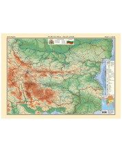 Стенна карта на България: Моята родина (1:1 000 000) -1