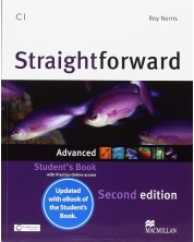 Straightforward 2nd Edition Advanced Level: Student's Book with Practice Online access and eBook / Английски език: Учебник + онлайн ресурси -1