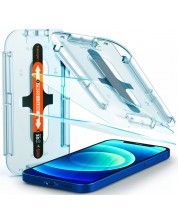 Стъклени протектори Spigen - tR EZ Fit, iPhone 12/12Pro, 2 броя -1