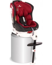 Столче за кола Lorelli - Pegasus, Isofix, 0-36 kg, червен