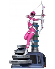 Статуетка Iron Studios Television: Mighty Morphin Power Rangers - Pink Ranger, 23 cm -1