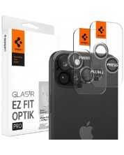 Стъклен протектор Spigen - tR EZ Fit Optik Pro, iPhone 15/ 15 Plus