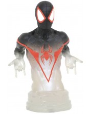 Статуетка бюст Gentle Giant Marvel: Spider-Man - Camouflage Miles Morales (SDCC 2021 Previews Exclusive), 18 cm -1