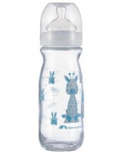 Стъклена бутилка Bebe Confort - Emotion, 270 ml, 0-12м, White -1