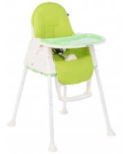 Столче за хранене KikkaBoo - Creamy, зелено -1