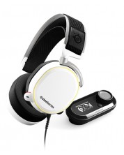 Гейминг слушалки SteelSeriesArctis - Arctis Pro + GameDAC, бели -1