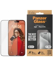 Стъклен протектор PanzerGlass - UWF, iPhone 15 Pro -1
