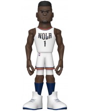 Статуетка Funko Gold Sports: Basketball - Zion Williamson (New Orleans Pelicans), 30 cm -1