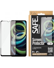 Стъклен протектор Safe - Xiaomi Redmi A3, UWF, черен -1