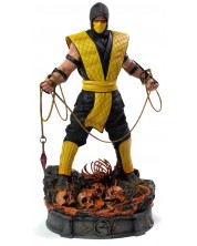 Статуетка Iron Studios Games: Mortal Kombat - Scorpion, 22 cm