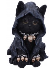 Статуетка Nemesis Now Adult: Gothic - Reaper's Feline, 16 cm -1