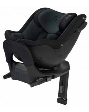 Столче за кола KinderKraft - I-Guard 360°, с IsoFix, 0 - 25 kg, Graphite Black