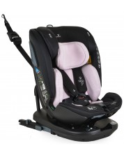 Стол за кола Cangaroo - Gravity, 360°, i-Size, с IsoFix , 40-150 cm, розов -1