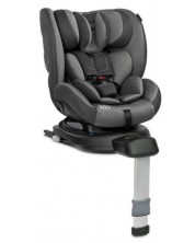 Столче за кола Caretero - Rio, IsoFix, i-Size, 40-105 cm, Grey -1