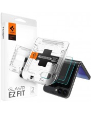 Стъклен протектор Spigen - Glass tR EZ Fit, Galaxy Z Flip 6, 2 броя -1