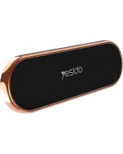 Стойка за кола Yesido - C83, Magnetic Grip, Rose Gold
