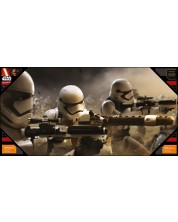 Стъклен плакат SD Toys Movies: Star Wars - Battle Stormtroopers -1