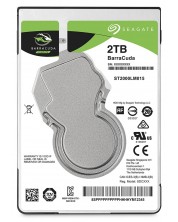Твърд диск Seagate - BarraCuda Mobile 2ТB, 5400rpm, 2.5''