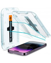 Стъклени протектори Spigen - tR EZ Fit, iPhone 14 Pro Max, 2 броя