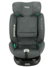 Столче за кола Migo - Legend, i-Size, с IsoFix, 360°, 40-150 cm, Grey -1