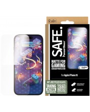 Стъклен протектор SAFE - Gaming Ultra-Wide Fit, iPhone 16 -1