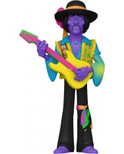 Статуетка Funko Gold Music: Jimi Hendrix - Jimi Hendrix (Blacklight), 12 cm -1