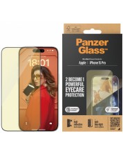 Стъклен протектор PanzerGlass - UWF AntiReflect, iPhone 15 Pro -1