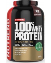 100% Whey Protein, шоколадово брауни, 2250 g, Nutrend -1