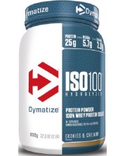 ISO 100, cookies and cream, 932 g, Dymatize -1