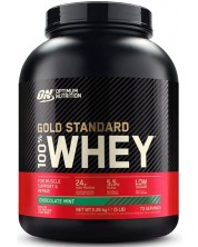 Gold Standard 100% Whey, шоколад и мента, 2.27 kg, Optimum Nutrition