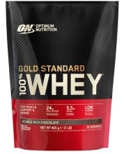 Gold Standard 100% Whey, шоколад, 454 g, Optimum Nutrition -1