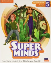 Super Minds 2nd Еdition Level 5 Workbook with Digital Pack British English / Английски език - ниво 5: Учебна тетрадка -1