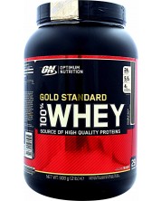 Gold Standard 100% Whey, неовкусен, 908 g, Optimum Nutrition -1