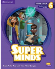 Super Minds 2nd Еdition Level 6 Student's Book with eBook British English / Английски език - ниво 6: Учебник -1