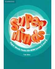 Super Minds Levels 3-4 Tests CD-ROM / Английски език - нива 3-4: CD с тестове