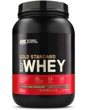 Gold Standard 100% Whey, млечен шоколад, 908 g, Optimum Nutrition -1
