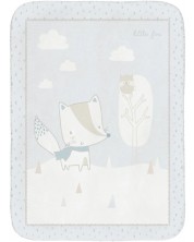 Супер меко бебешко одеяло KikkaBoo - Little Fox, 80 x 110 cm 