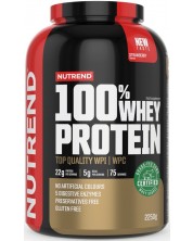 100% Whey Protein, ягода, 2250 g, Nutrend -1