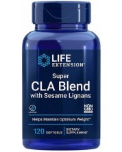 Super CLA Blend with Sesame Lignans, 120 софтгел капсули, Life Extension