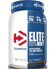 Elite 100% Whey, шоколад, 942 g, Dymatize -1