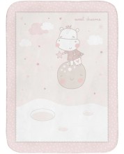 Супер меко бебешко одеяло KikkaBoo - Hippo Dreams, 80 x 110 cm -1