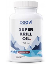 Super Krill Oil, 1180 mg, 120 гел капсули, Osavi