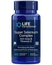 Super Selenium Complex, 200 mcg, 100 веге капсули, Life Extension -1